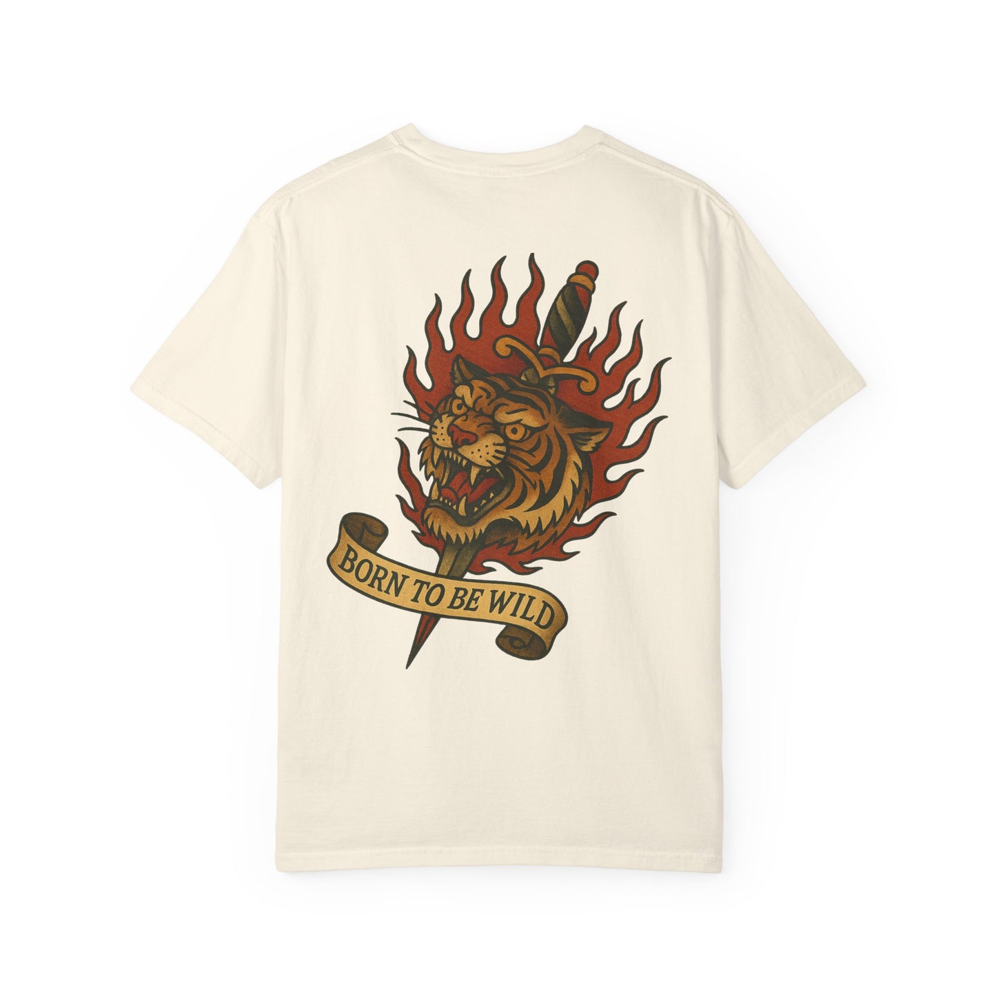 Born to Be Wild Graphic T-Shirt - Unisex Garment-Dyed Tee