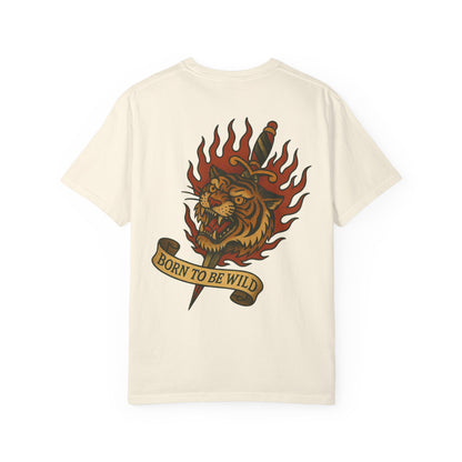 Born to Be Wild Graphic T-Shirt - Unisex Garment-Dyed Tee