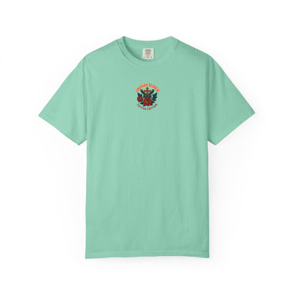 God, Guns & Glory Unisex Garment-Dyed T-Shirt – Vintage Patriotic Style