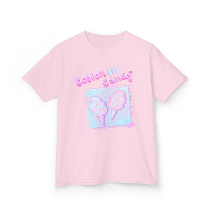 Cotton Candy Kids Tee, Kids Summer T-Shirt, Fun Graphic Tee, Birthday Gift, Unique Kids Apparel, Sweet Treat Shirt