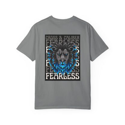Fearless Lion Graphic Unisex T-Shirt, Casual Trendy Wear, Gifts for Animal Lovers, Motivational Apparel, Birthday & Everyday Style