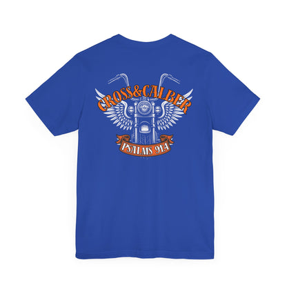Inspirational Psalms 91:4 Unisex Jersey Tee