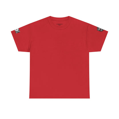 Bold Graphic Unisex Tee with Cross & Caliber Design, Casual Streetwear, Gift for Him or Her, Vintage Inspired T-Shirt,