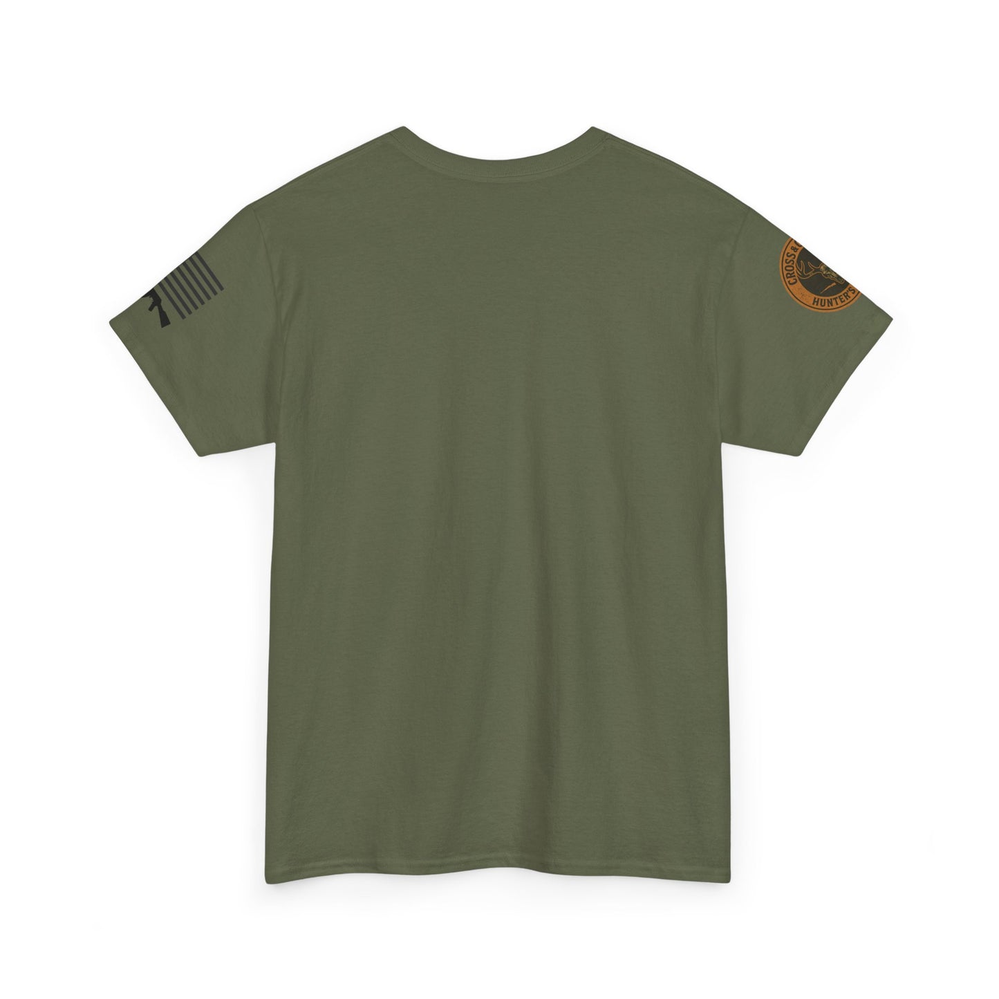 Faith Family Field Unisex Heavy Cotton Tee, Hunting Shirt, Outdoor Lover Gift, Men's Tee, Casual Wear, Patriotic Apparel, Adventure Outfit