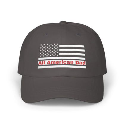 All American Dad Cap, Classic Dad Hat, Father’s Day Gift, Patriotic Cap, Everyday Wear, Casual Dad Style