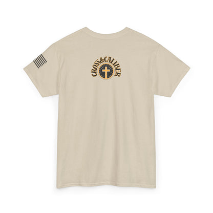 Freedom in Christ Unisex Heavy Cotton Tee - Faith-Based Graphic T-Shirt