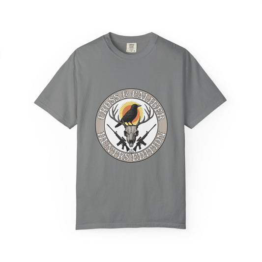 Hunter's Edition T-Shirt with Cross & Caliber Design, Perfect for Outdoor Enthusiasts, Gift for Hunters, Casual Wear, Unisex Apparel, [...]