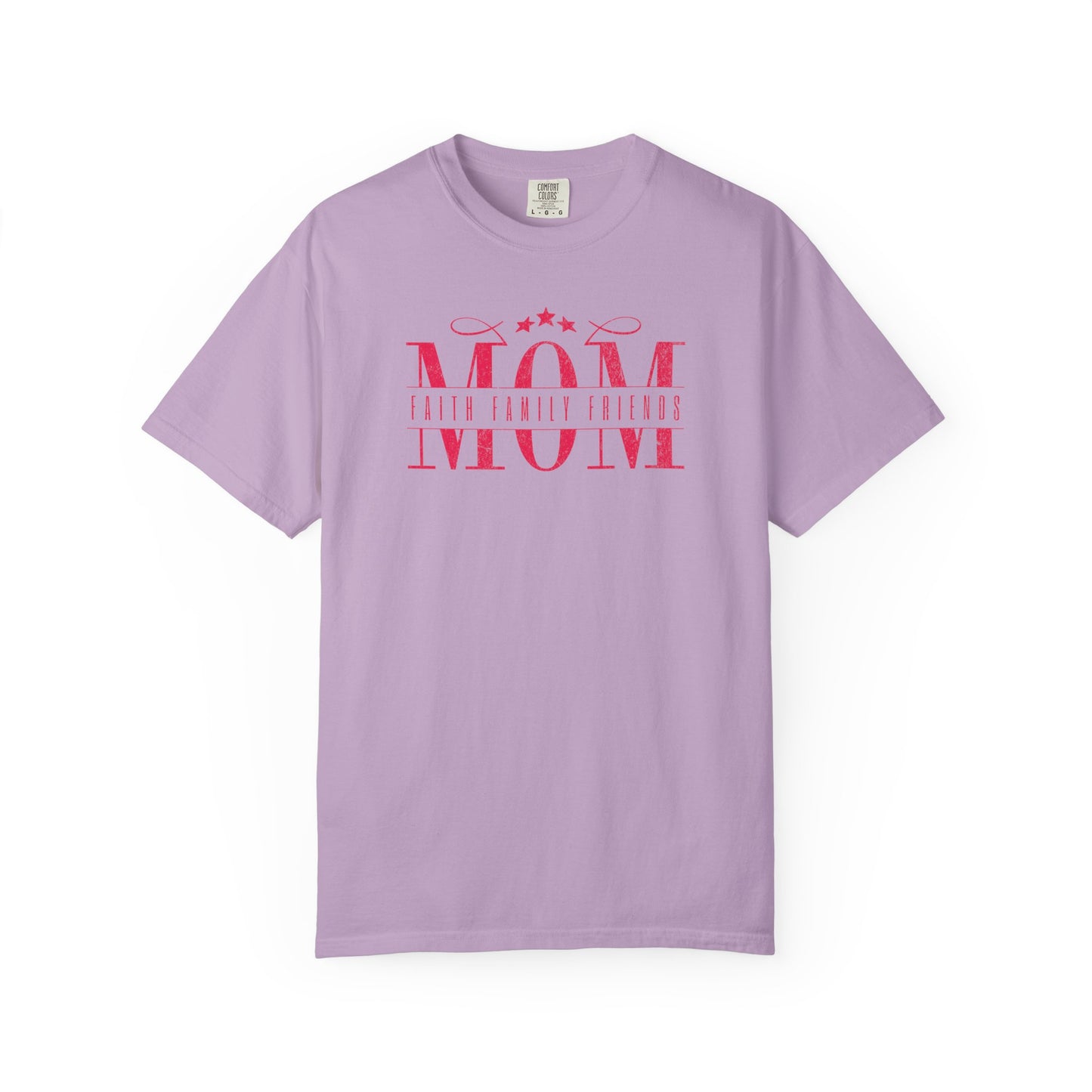 Mom Life Garment-Dyed T-shirt - Perfect for Mother's Day, Birthday Gifts, Casual Outings, Mom Apparel, Family Gatherings