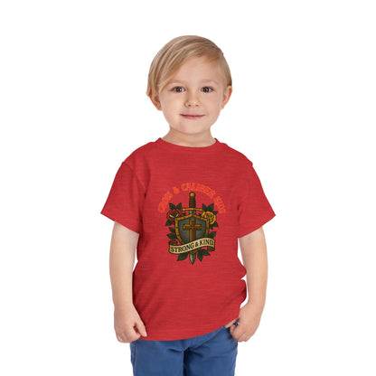 Cross & Caliber Kidz Toddler Tee - Strong & Kind Design