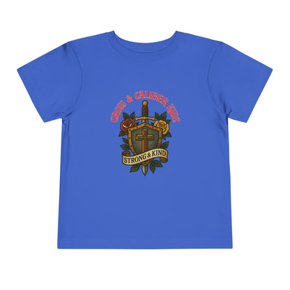 Cross & Caliber Kidz Toddler Tee - Strong & Kind Design
