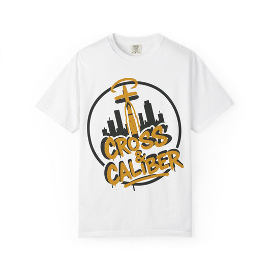 Urban Graphic T-Shirt - Cross & Caliber Streetwear Style, Casual Wear, Cool Gift for Men and Women, Trendy Fashion Tee, Unisex Apparel