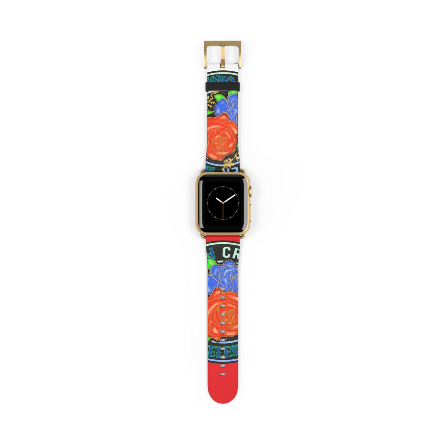 Colorful Floral Watch Band - Stylish Accessory for Everyday Wear