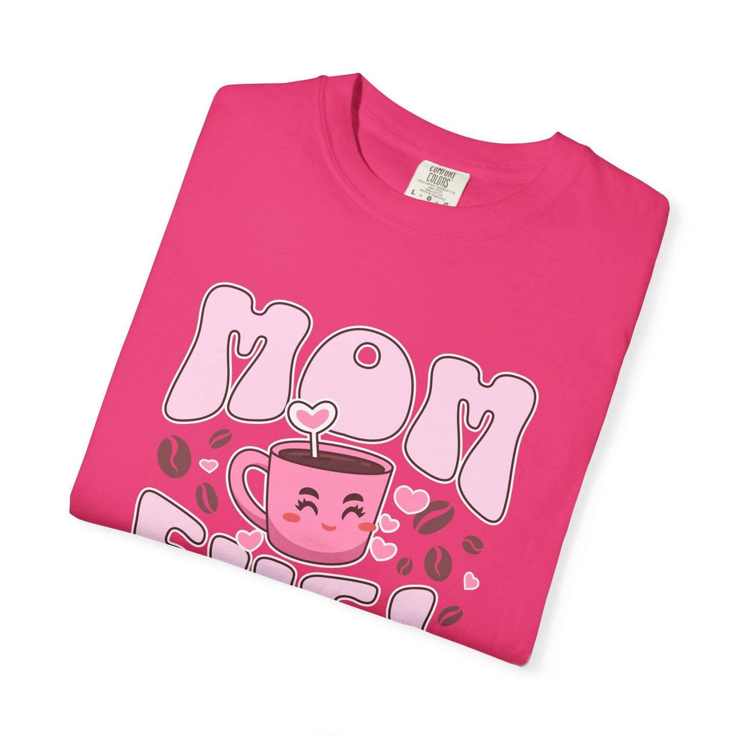 Mom Fuel Coffee T-Shirt, Funny Mom T-Shirt, Gift for Mothers, Moms Day Apparel, Mother's Day Gift, Cute Coffee Shirt