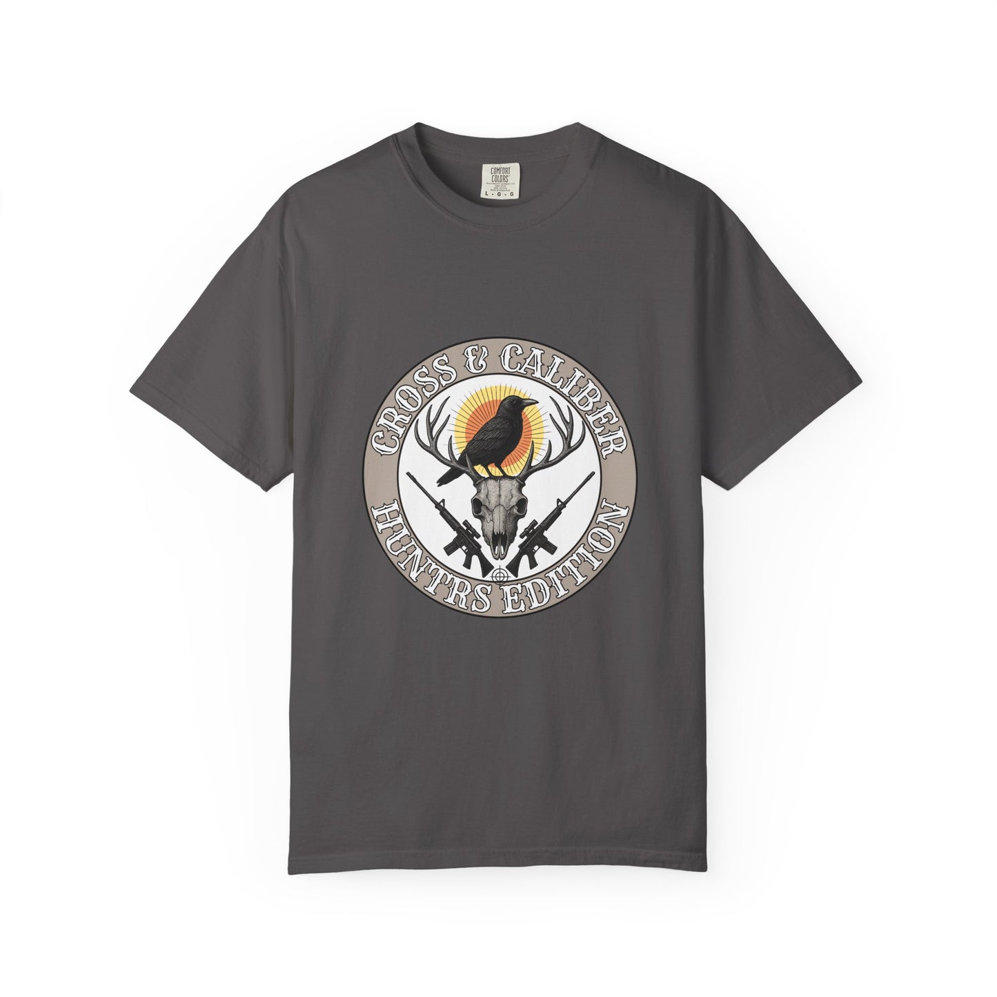 Hunter's Edition T-Shirt with Cross & Caliber Design, Perfect for Outdoor Enthusiasts, Gift for Hunters, Casual Wear, Unisex Apparel, [...]