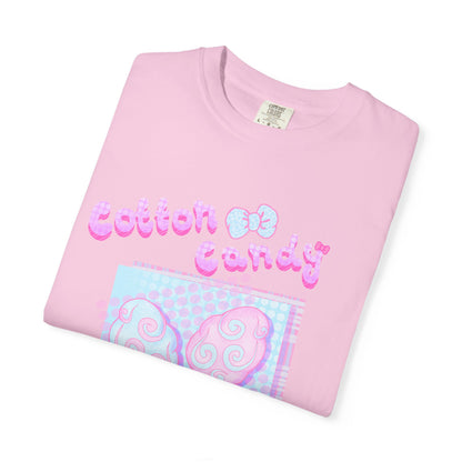 Cotton Candy Dream T-Shirt - Pastel Aesthetic Tee Perfect for Summer Festivals, Birthdays, Casual Wear, Gifts, and Fun Days