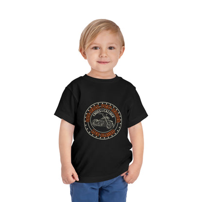 Cool Toddler Biker Tee | Short Sleeve Kids Shirt | Motorcycle Enthusiast Gift | Baby Shower Outfit | Unique Toddler Apparel