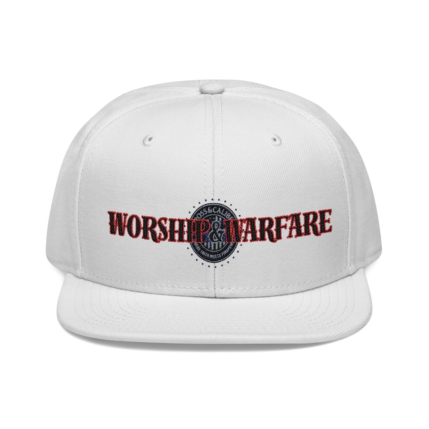 Worship & Warfare Snapback Cap – Stylish Embroidered Hat