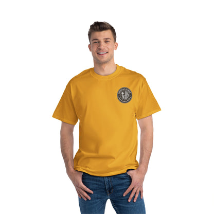 Cross & Caliber Shield Graphic T-Shirt for Casual Style