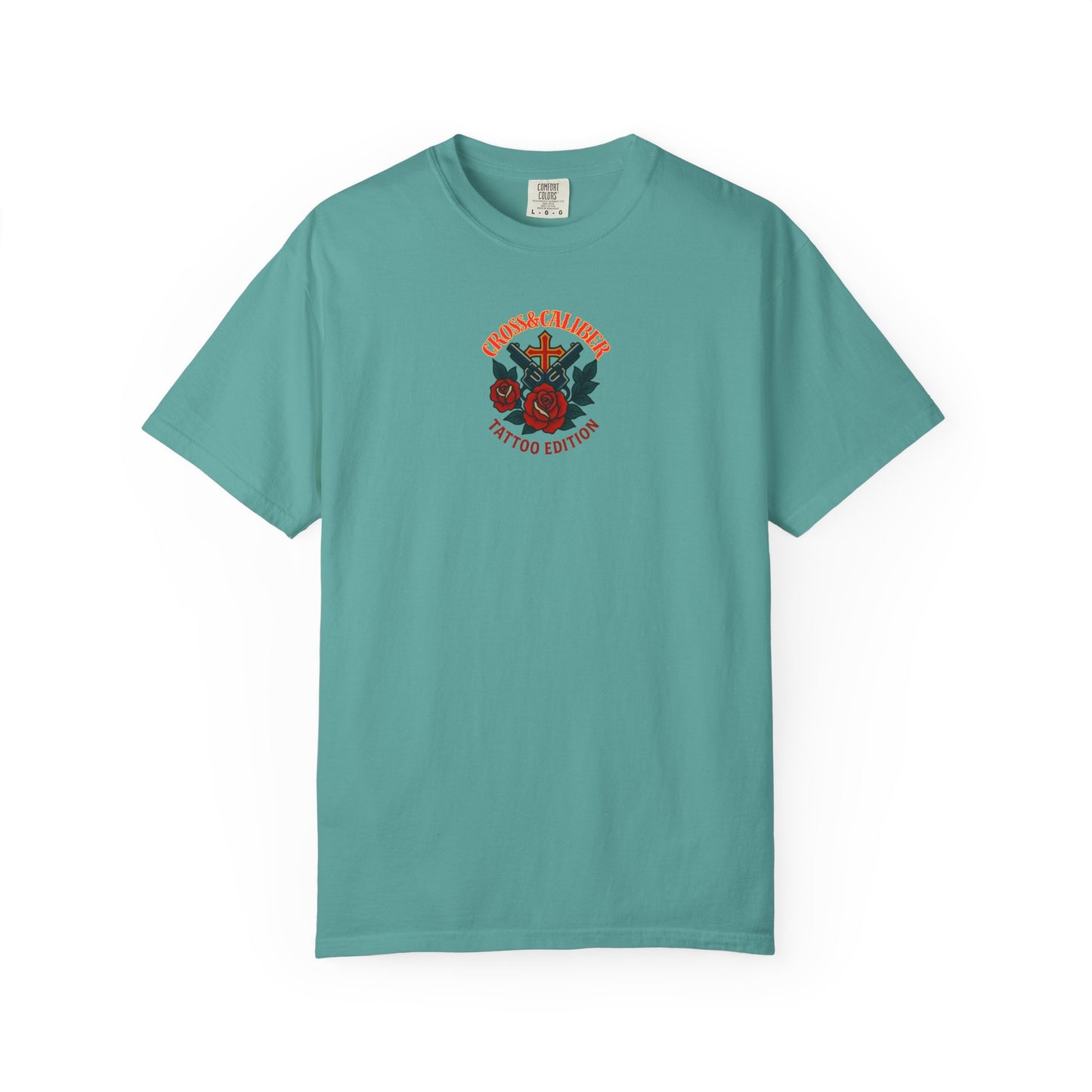 Unisex Tattoo Edition T-Shirt with Lion & Lamb Design