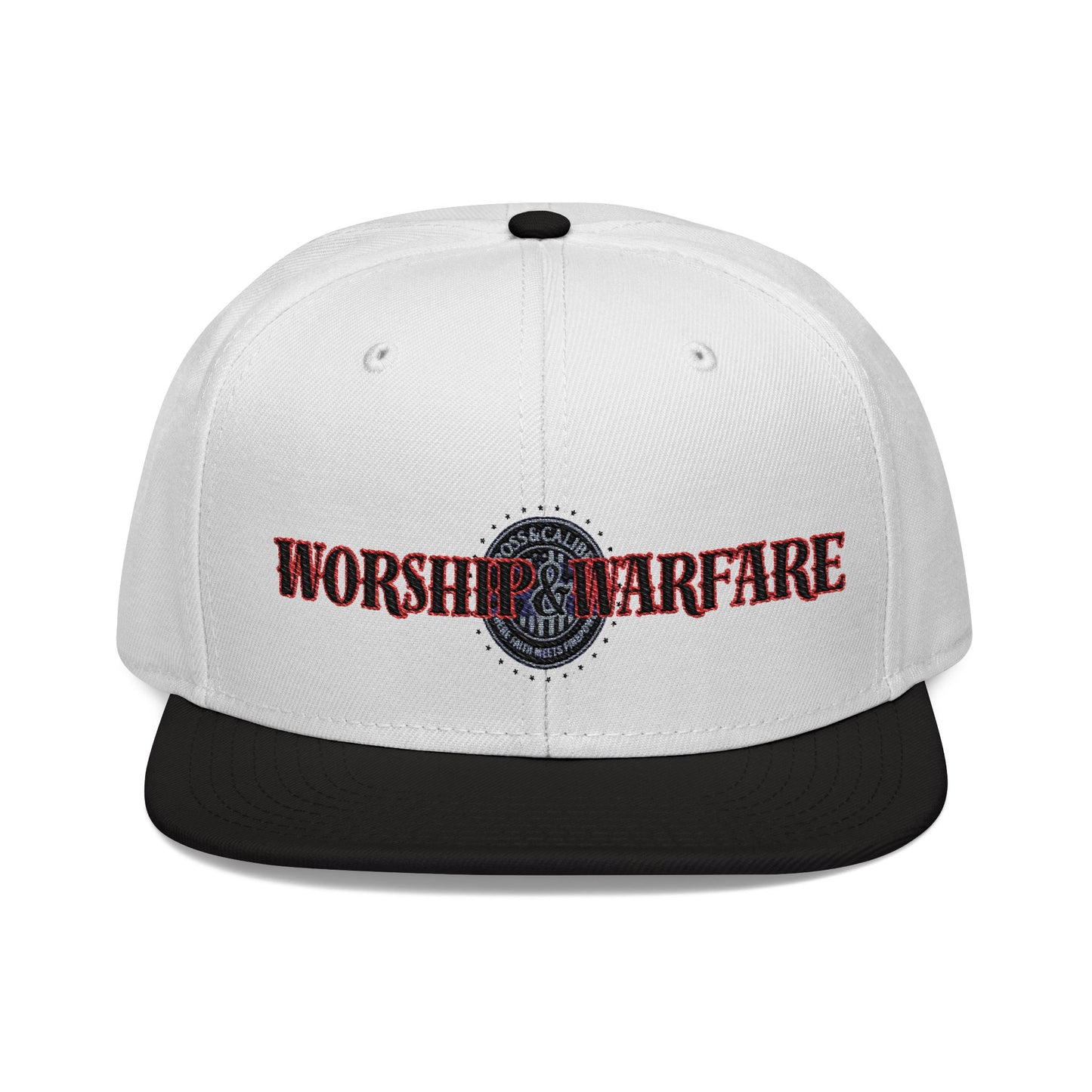 Worship & Warfare Snapback Cap – Stylish Embroidered Hat