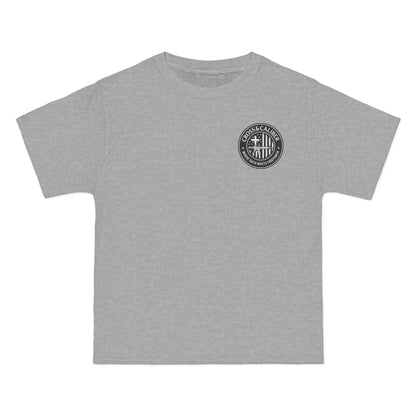 Cross & Caliber Shield Graphic T-Shirt for Casual Style