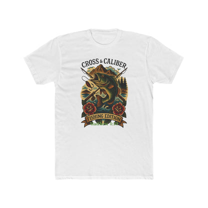 Fishing Edition Graphic Tee, Outdoor Shirt for Fishermen, Gift for Fishing Lovers, Casual Wear for Anglers, Cool Fishing Apparel