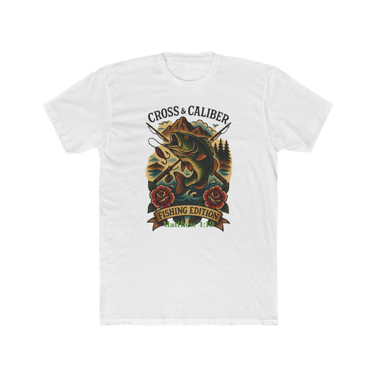 Fishing Edition Graphic Tee, Outdoor Shirt for Fishermen, Gift for Fishing Lovers, Casual Wear for Anglers, Cool Fishing Apparel