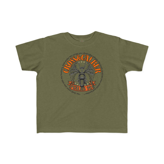 Toddler's Graphic Tee, Cool Eagle Design, Kids Motorbike Apparel, Perfect Gift for Little Adventurers, Birthday, Everyday Wear